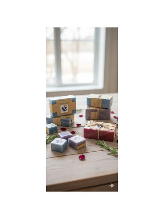 Hand Crafted Other - Argan Soap 4 oz Bars Various Scents